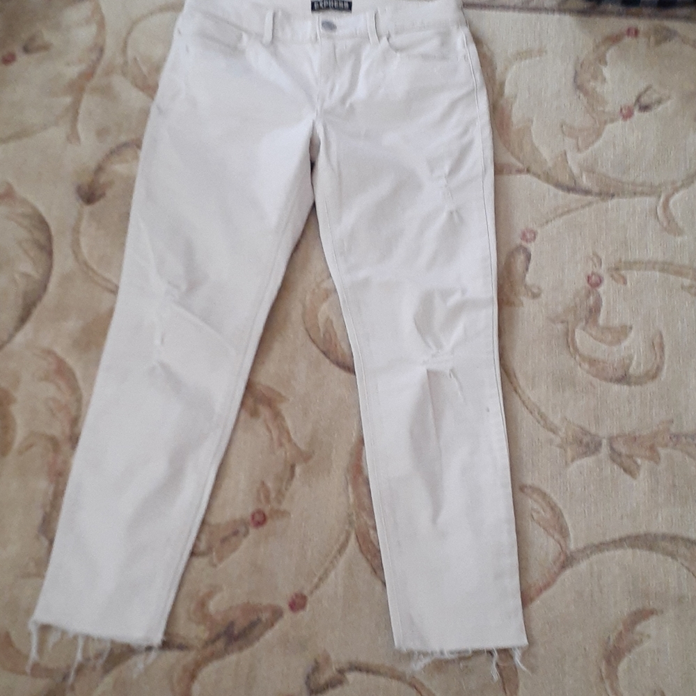 Express crop legging jeans sz 0